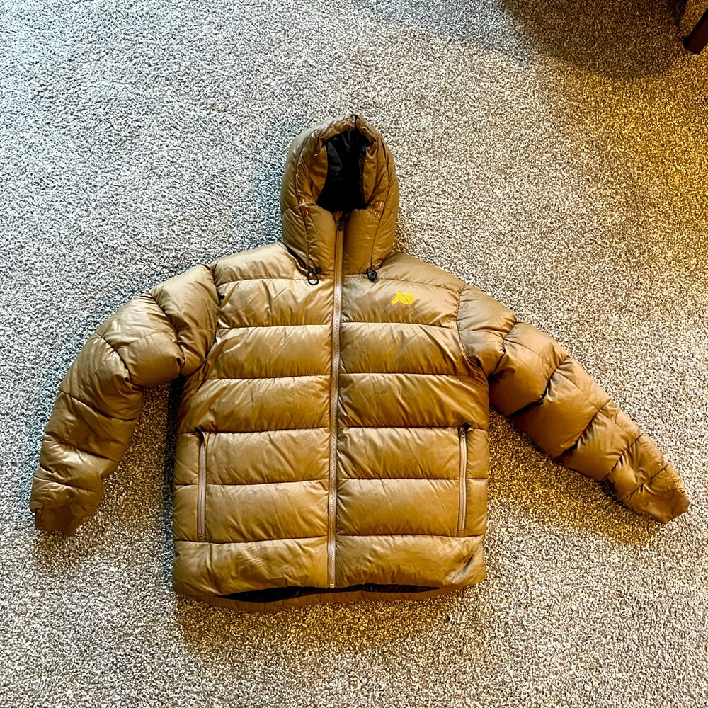 First Lite Chamberlin Down Jacket Large Dry Earth
